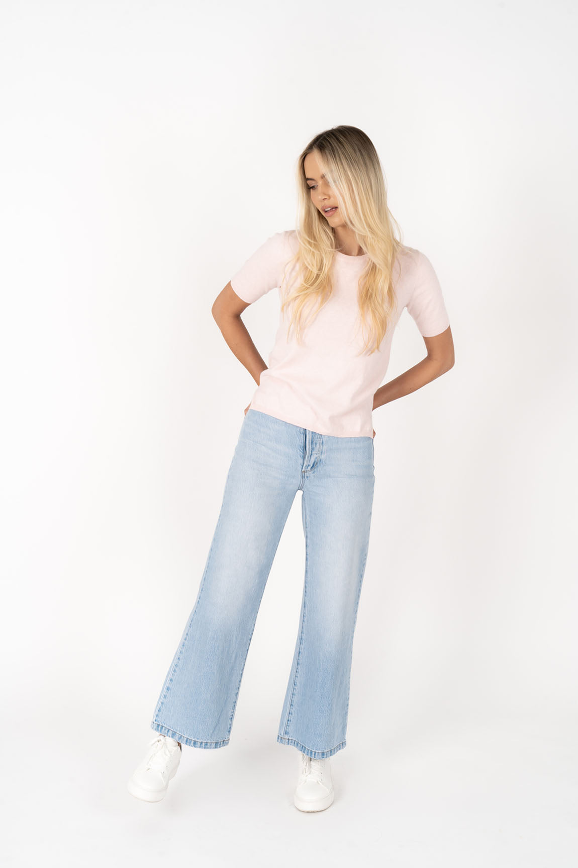 Kiki Tee - Soft Pink