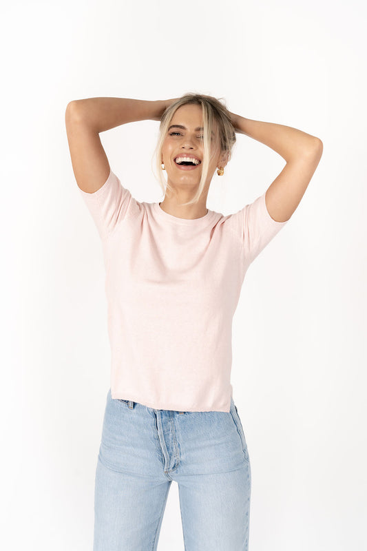 Kiki Tee - Soft Pink