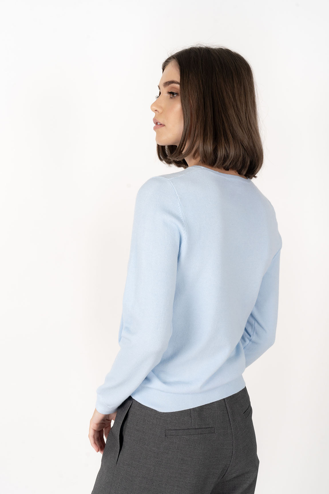 Mae Jumper- Ice Blue