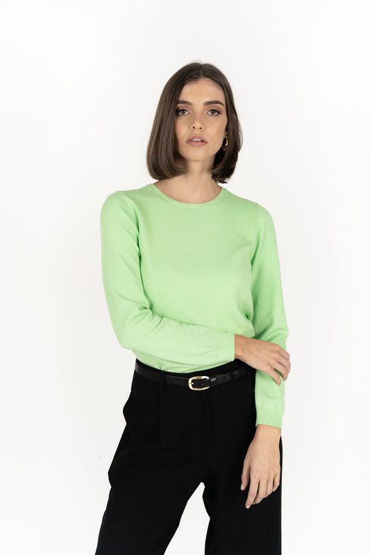 Mae Jumper- Spearmint