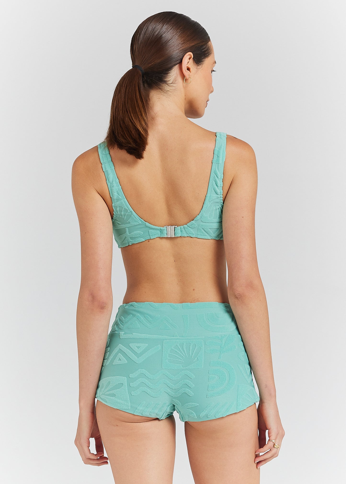Mai Tai Crop Top- Jade