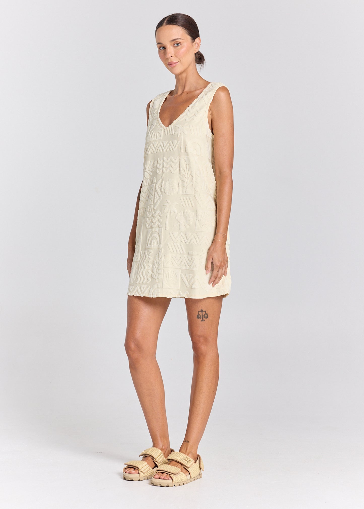 Mai Tai  Dress - Pearl