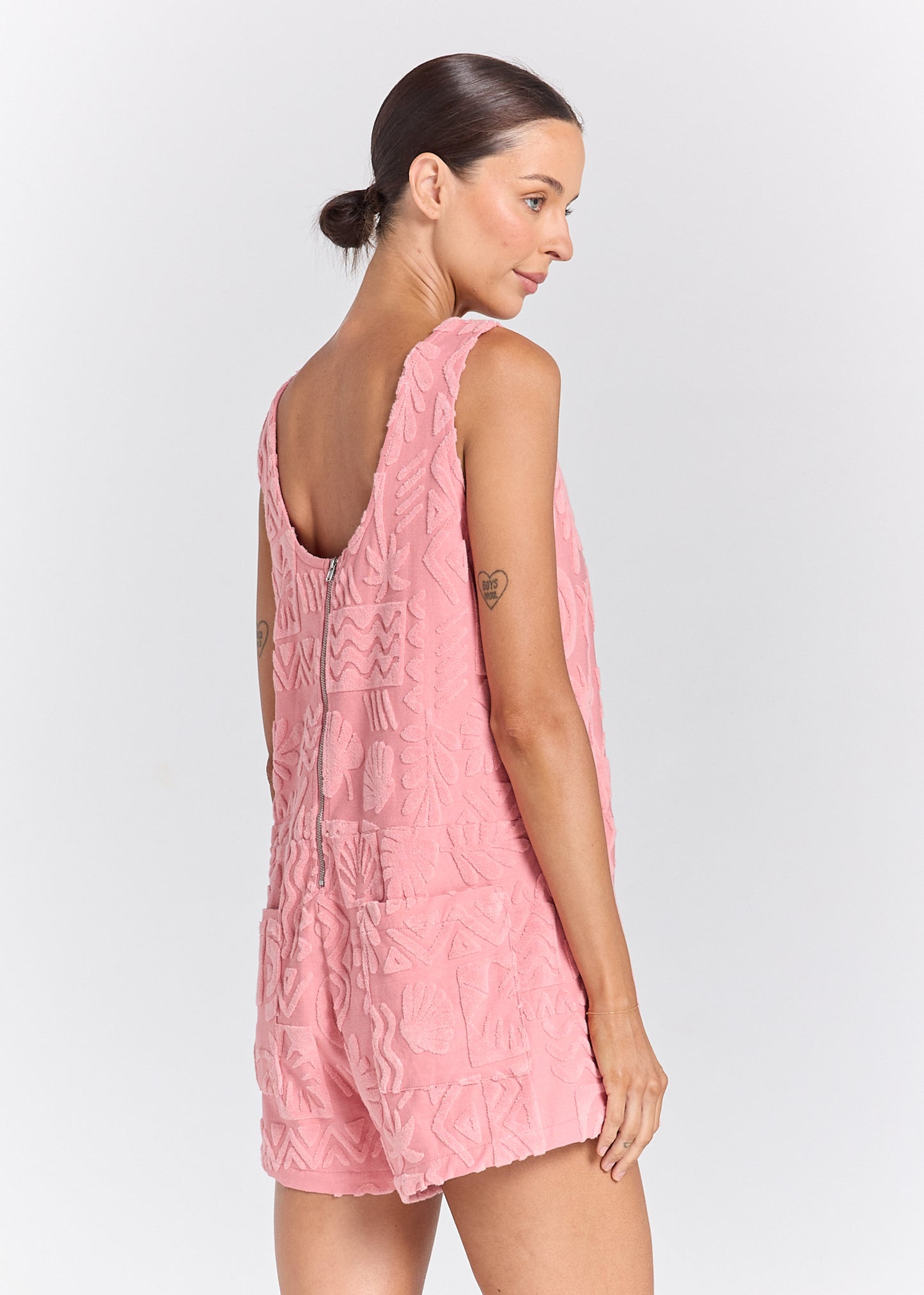 Mai Tai Romper - Rose