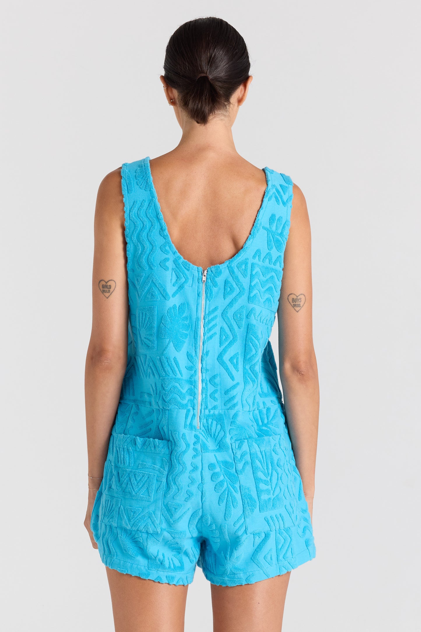 Mai Tai Romper - Topaz