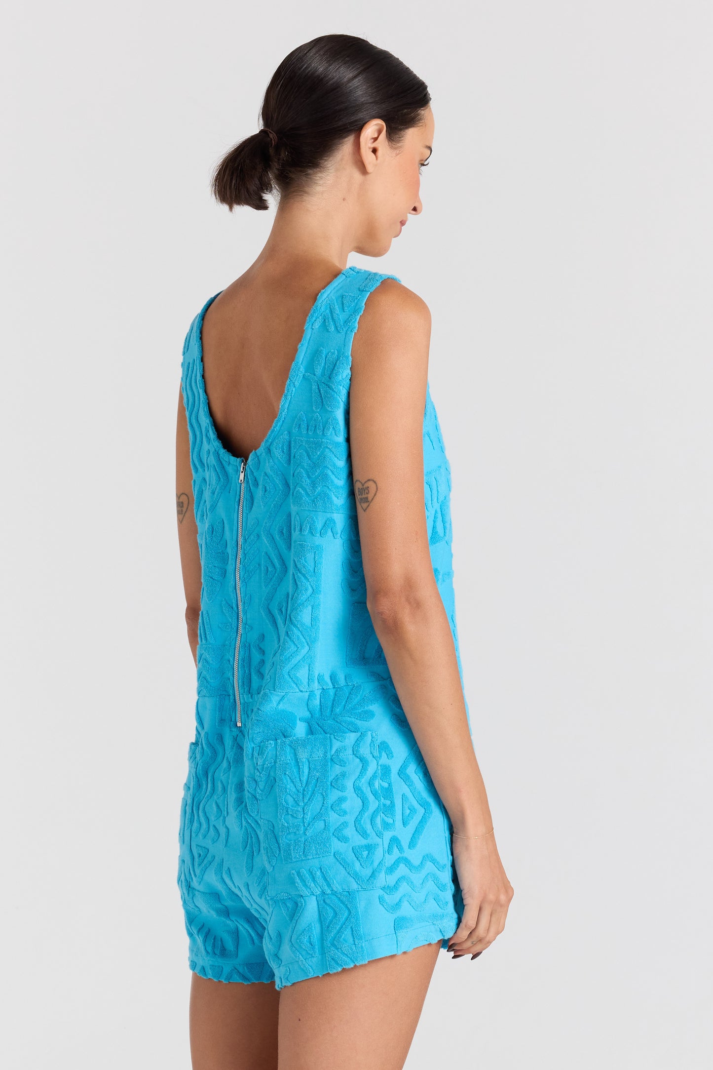 Mai Tai Romper - Topaz