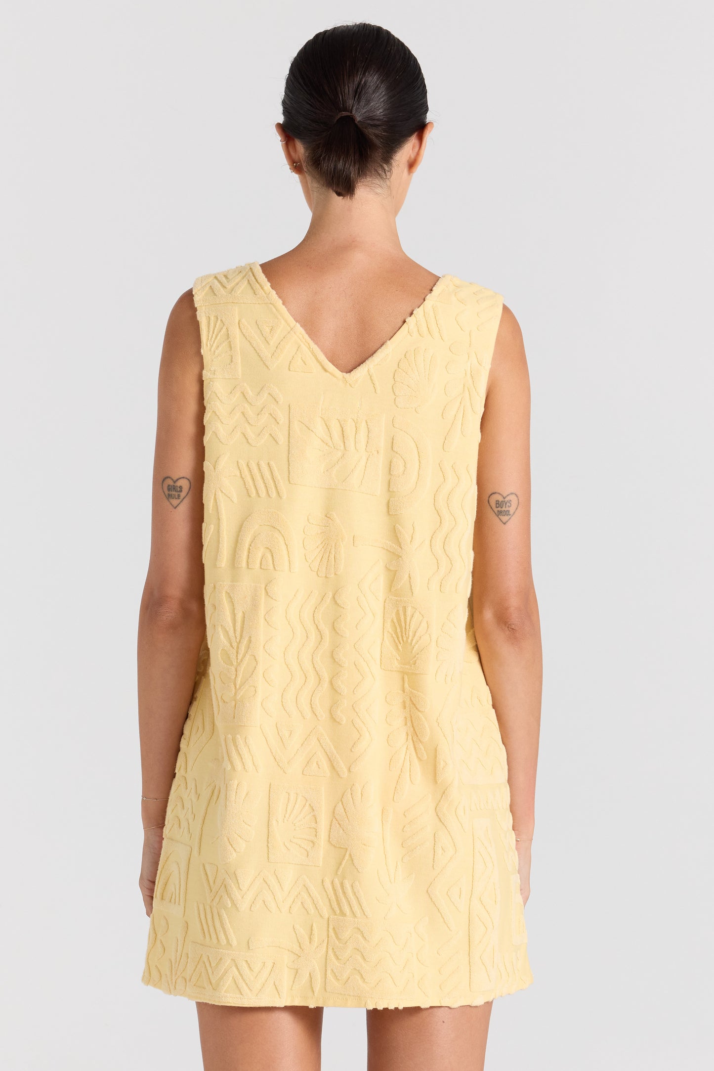 Mai Tai V Tunic Dress - Banana