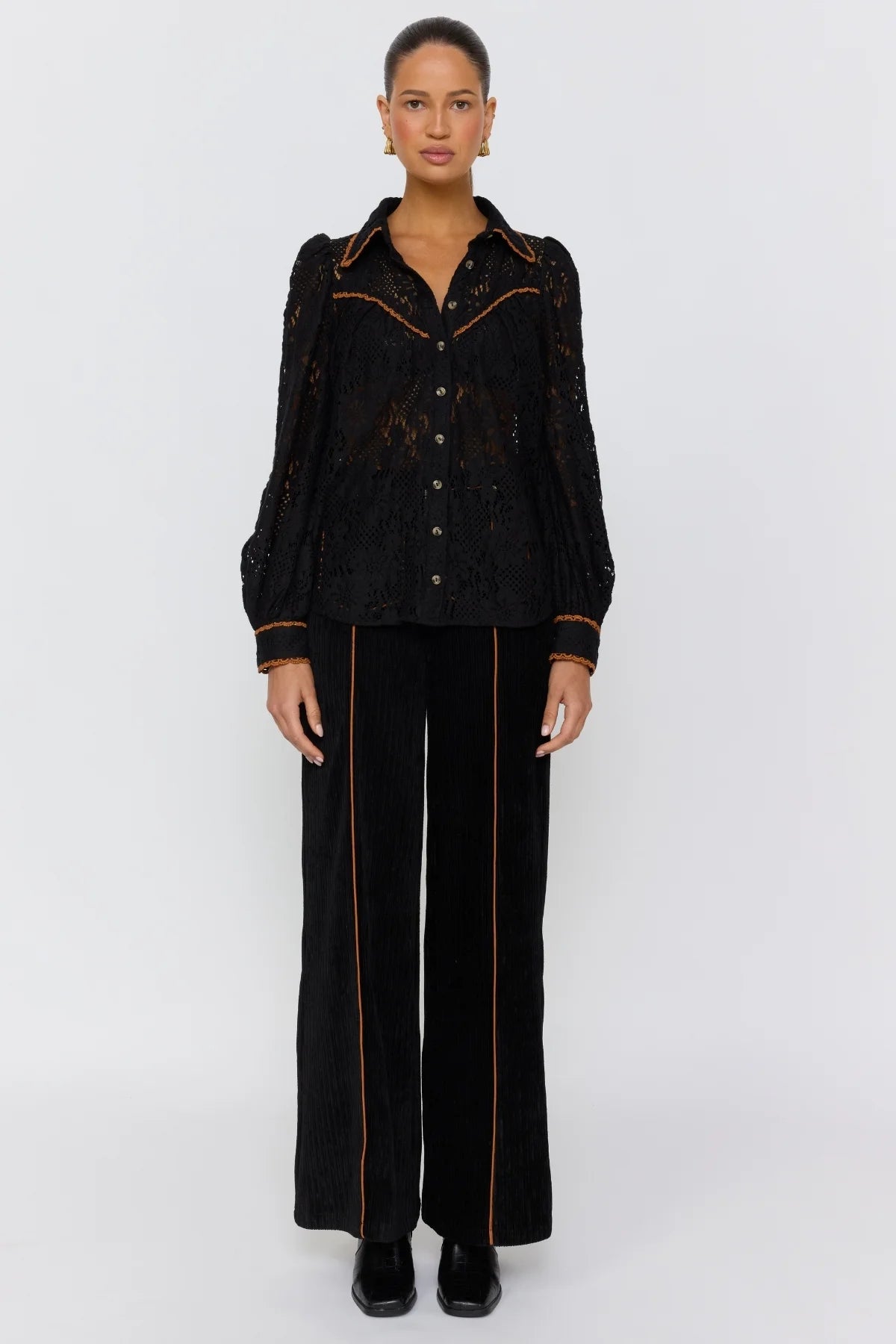 Adriana Blouse - Raven