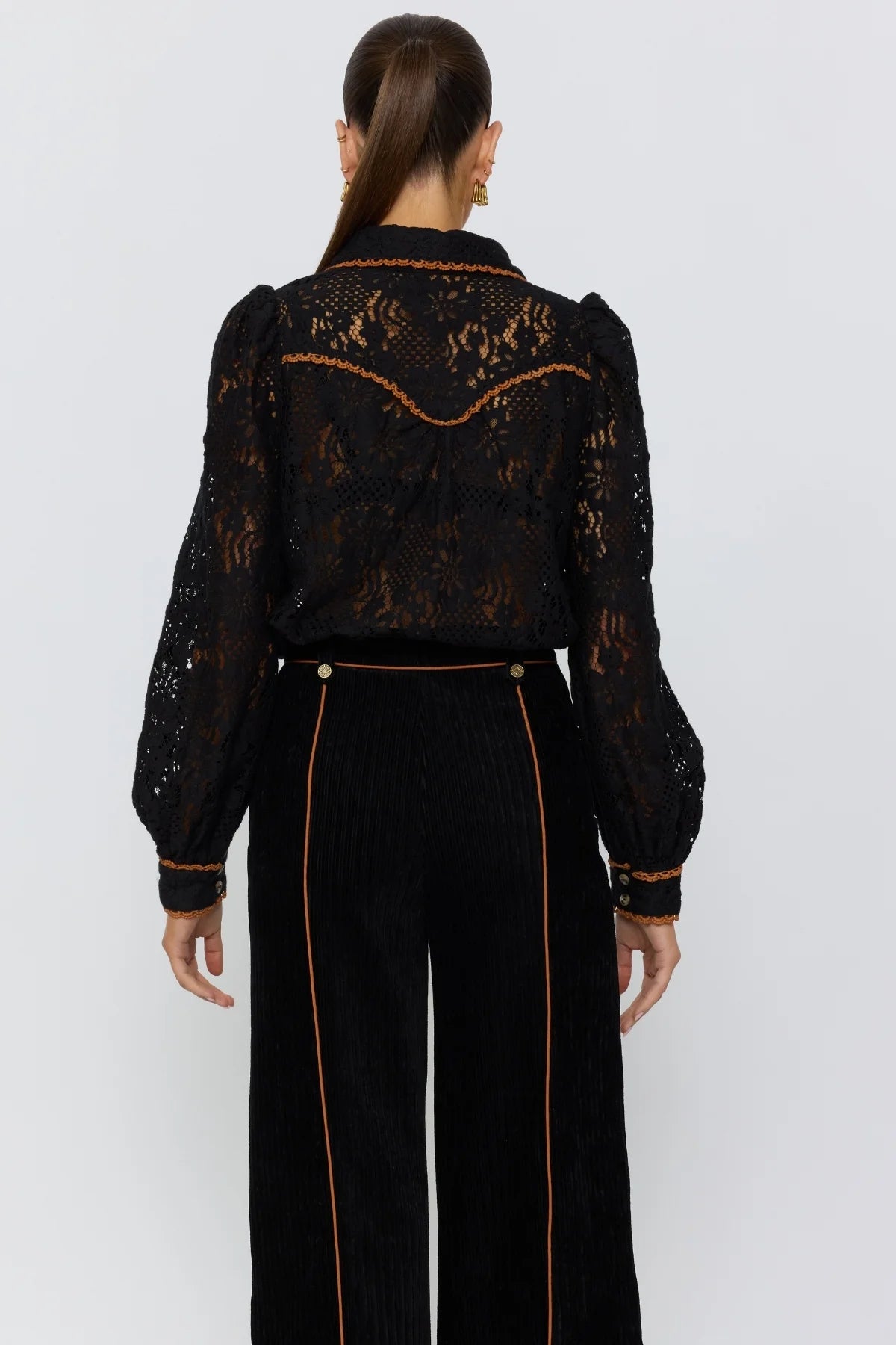 Adriana Blouse - Raven