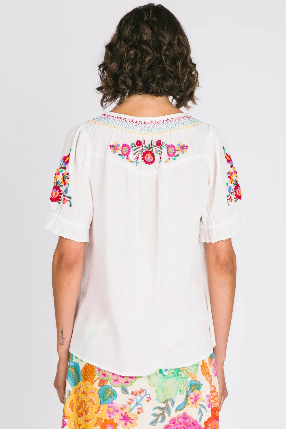 Bella Blouse - White