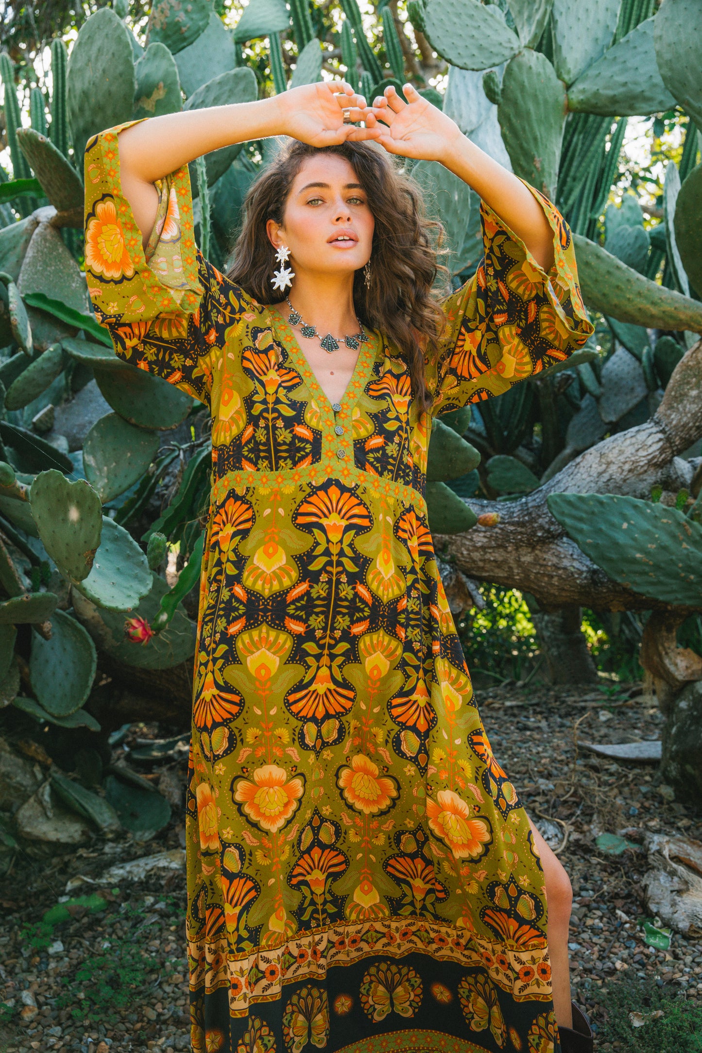 Empire Dress - Coyote