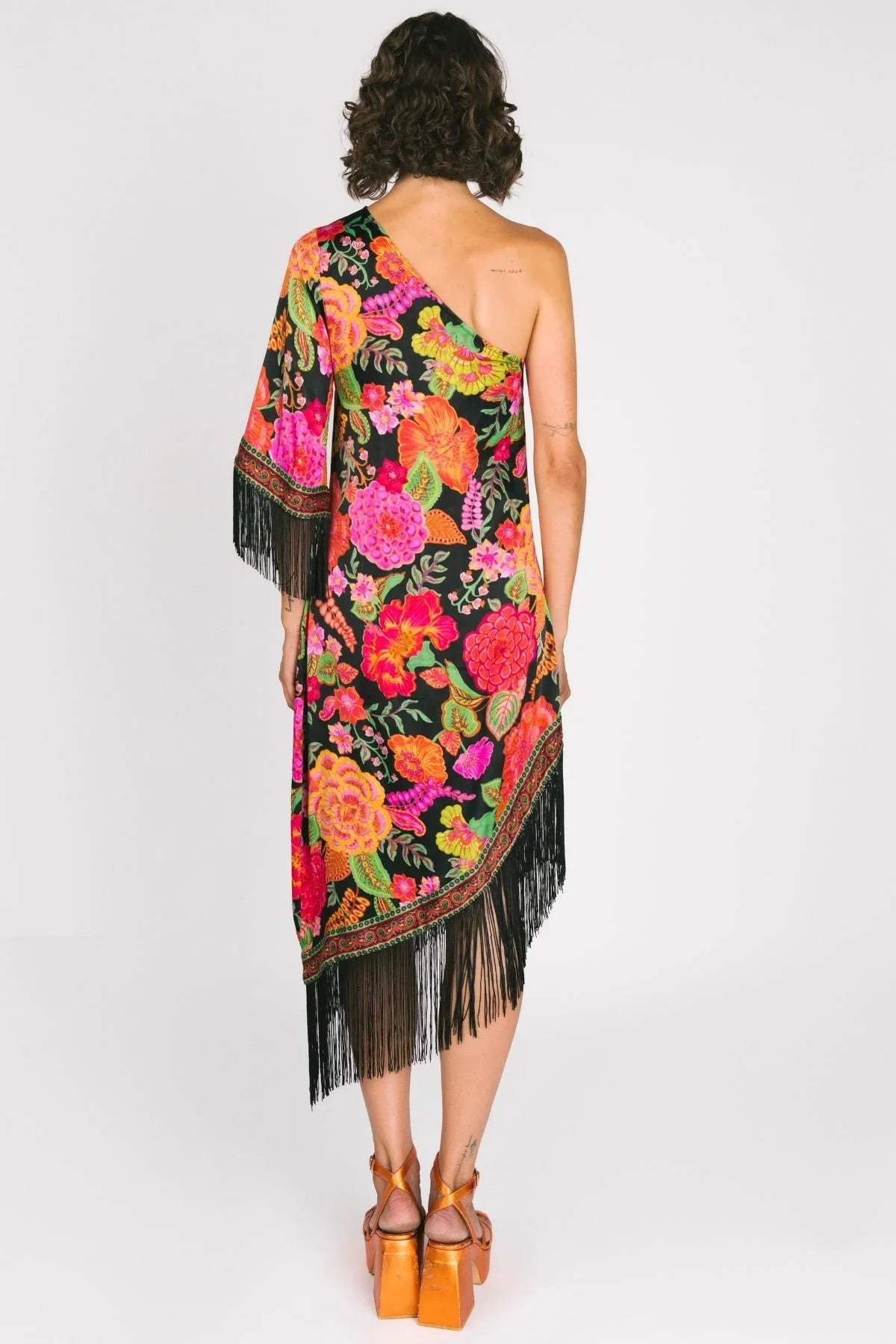 Lady Luck Midi Dress - Paprika