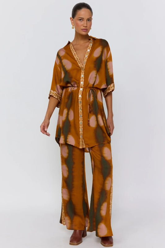 Nadia Flares - Umber