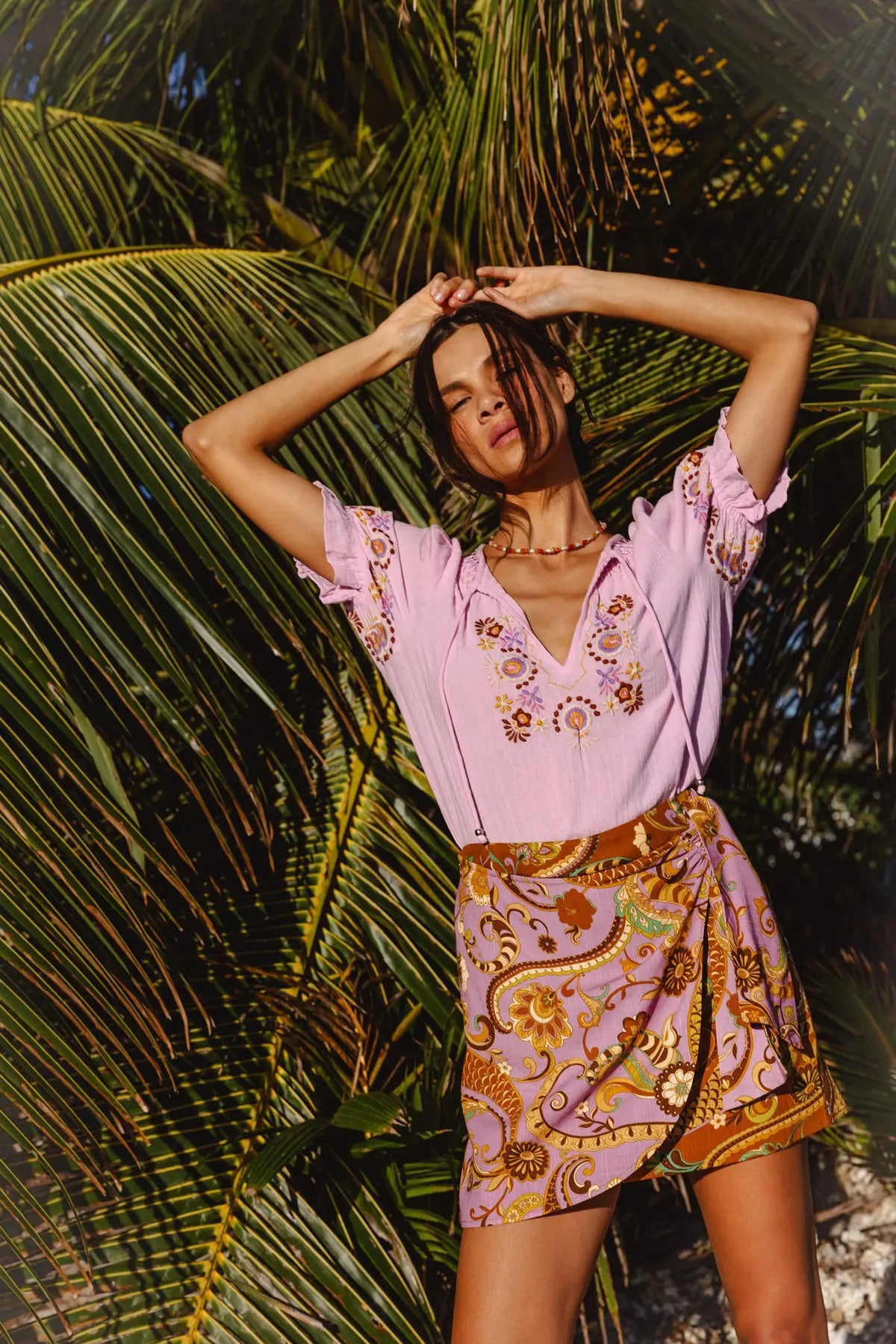 Lily Skirt - Mulberry