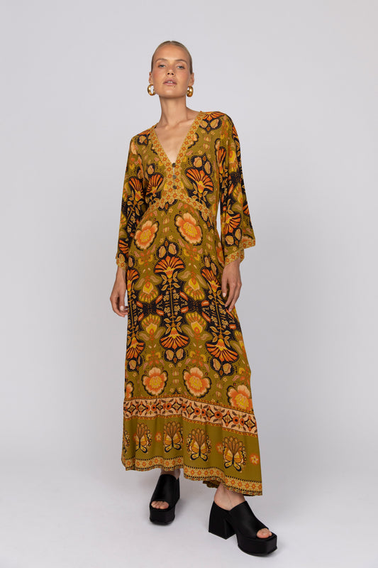 Empire Dress - Coyote