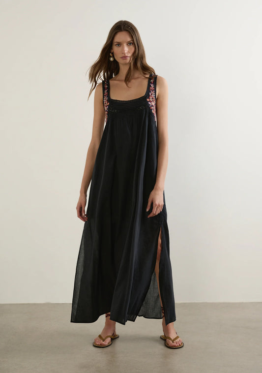 Amiah Maxi Dress - Black