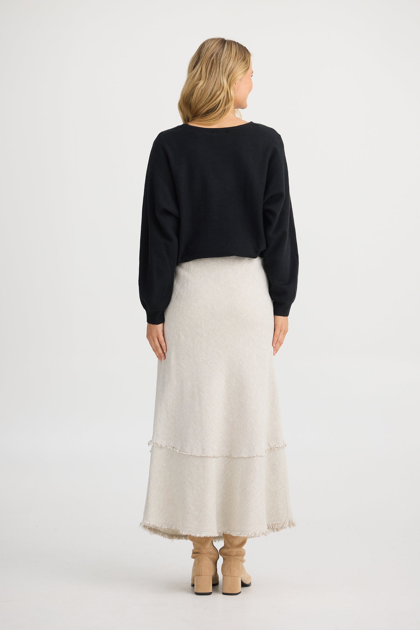 Pisa Skirt - Natural Linen