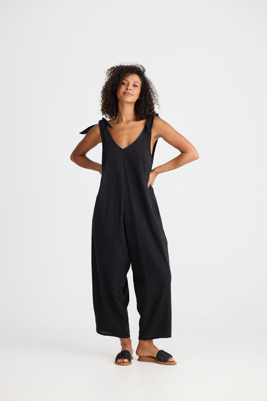 Sardinia Jumpsuit - Black