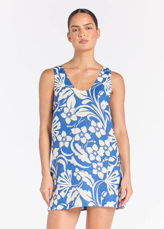 Sardinia Sundreamer Dress - Cobalt