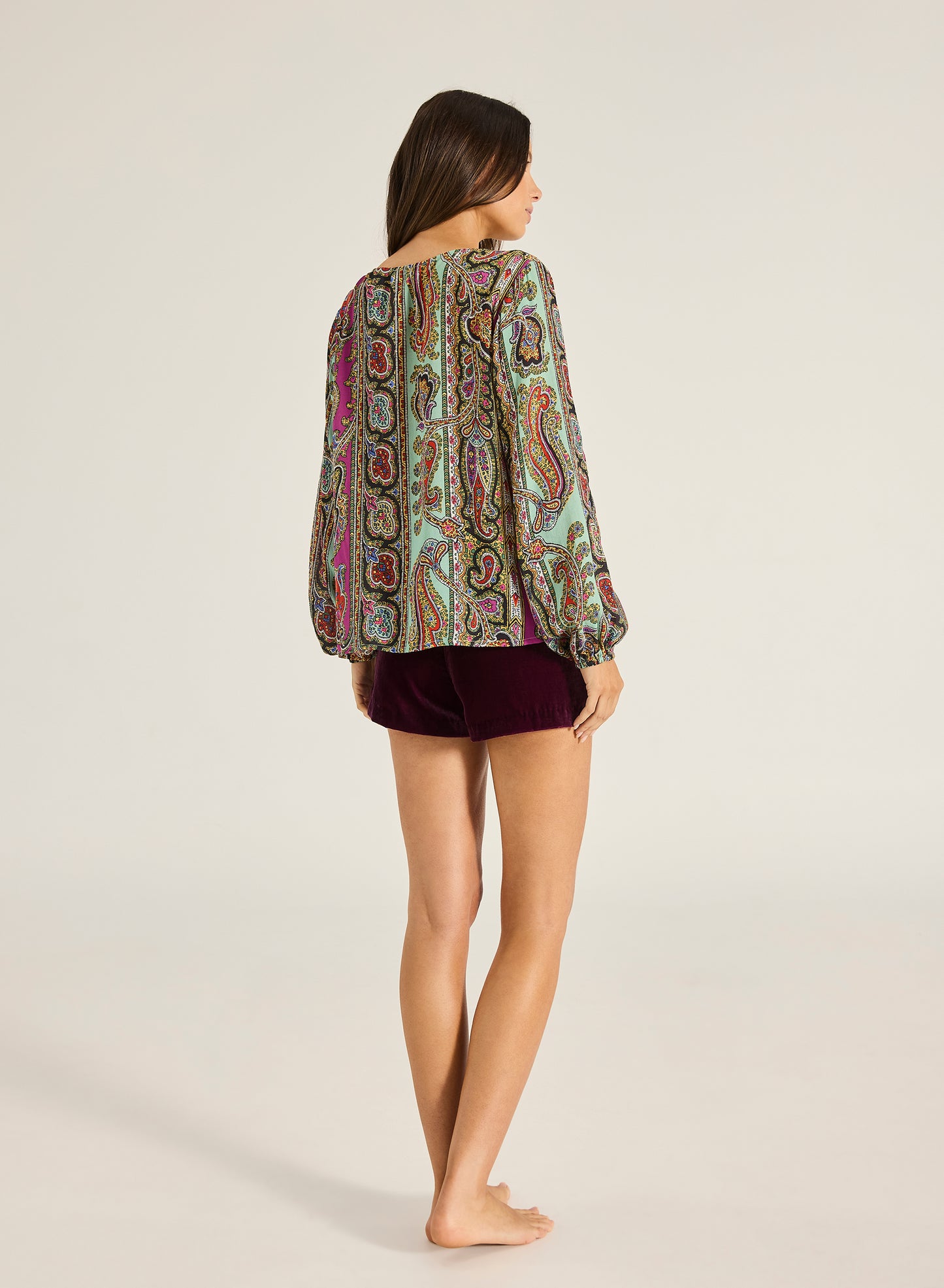 Haveli Shirt - Magenta