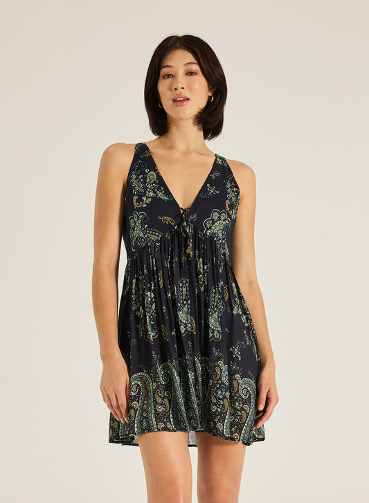 Pepper Mini Dress - Navy