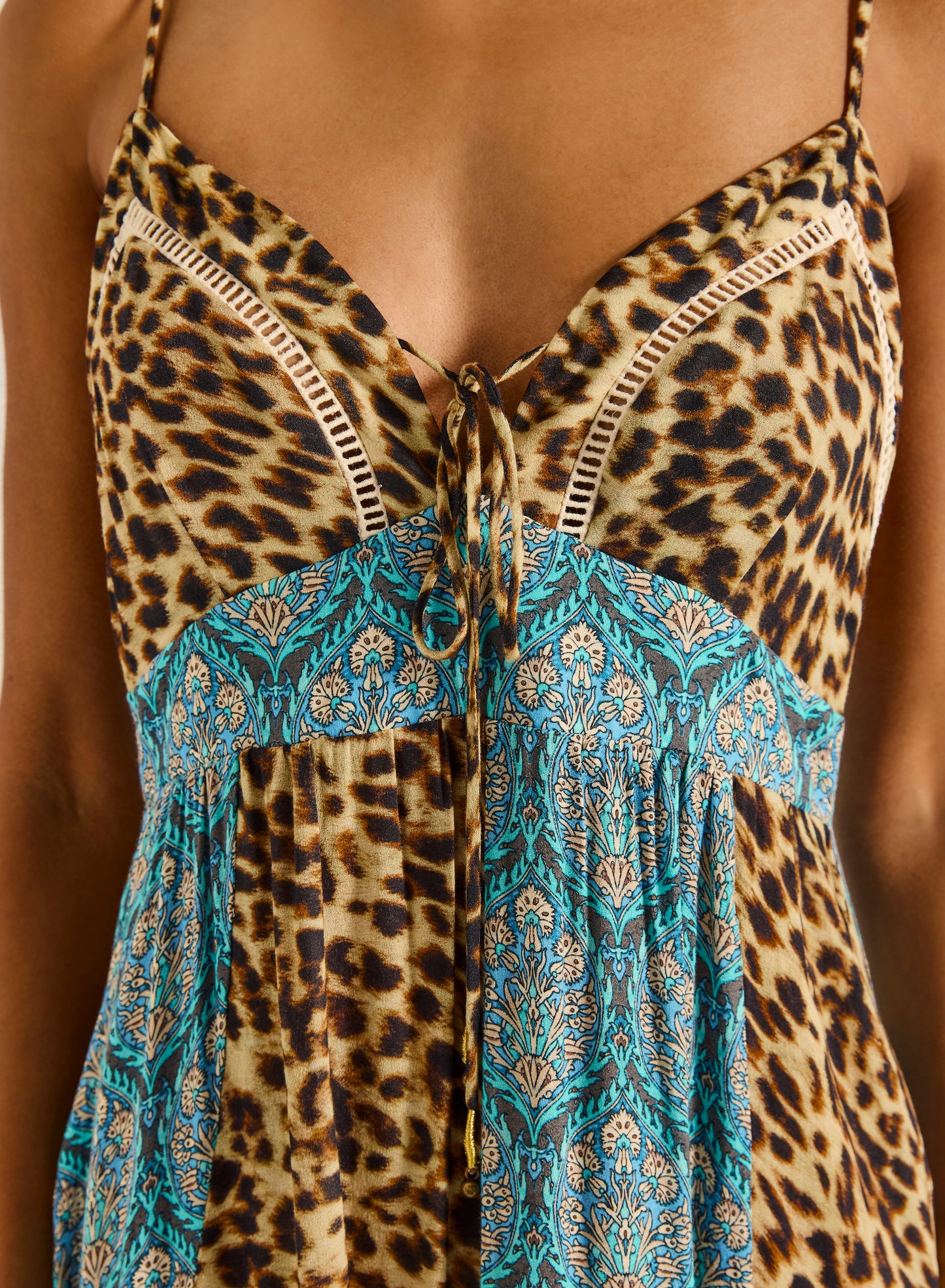 Teja Maxi Dress - Animal