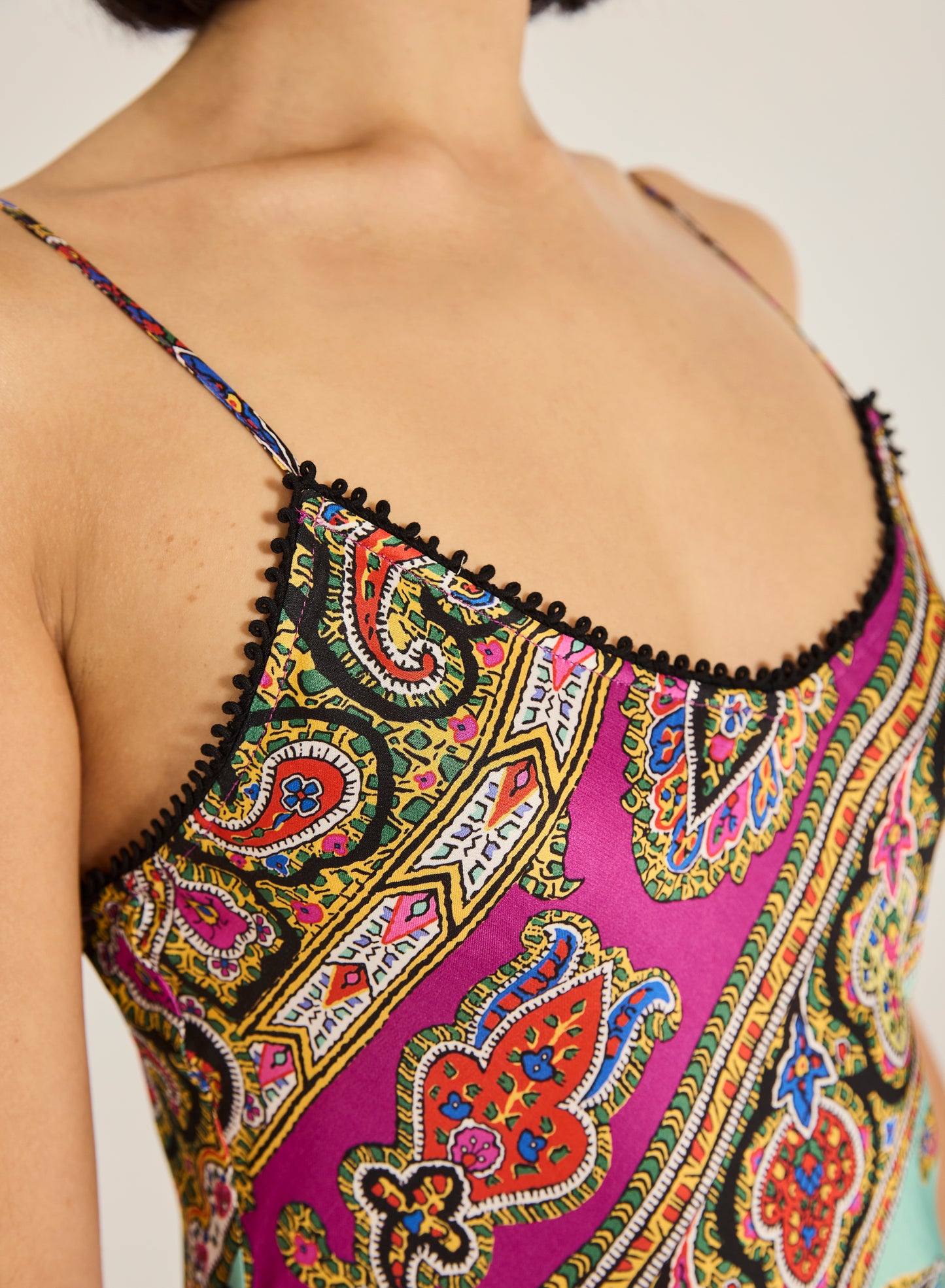 Kassia Maxi Dress - Magenta