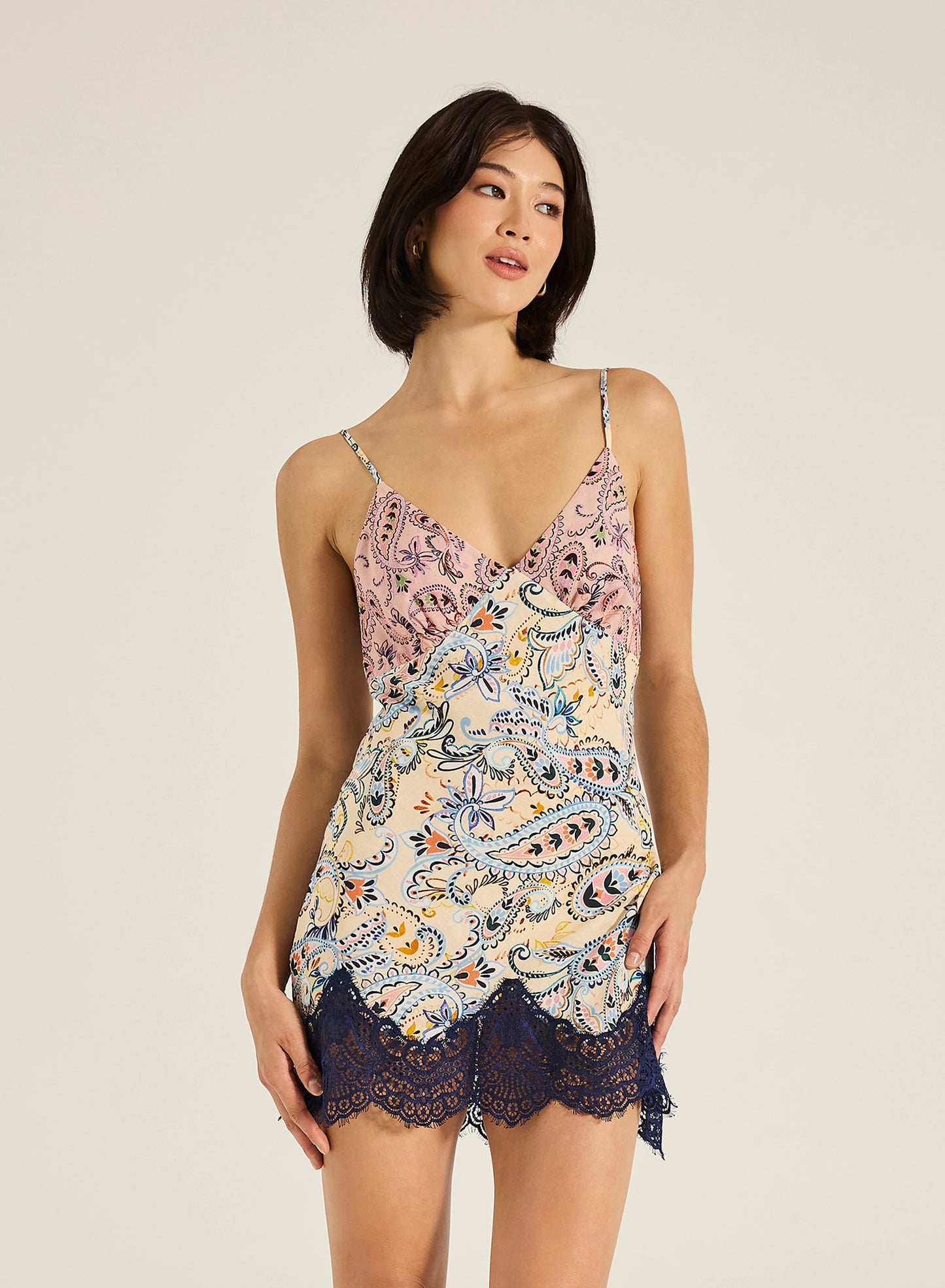 Dixie Mini Dress - Vanilla