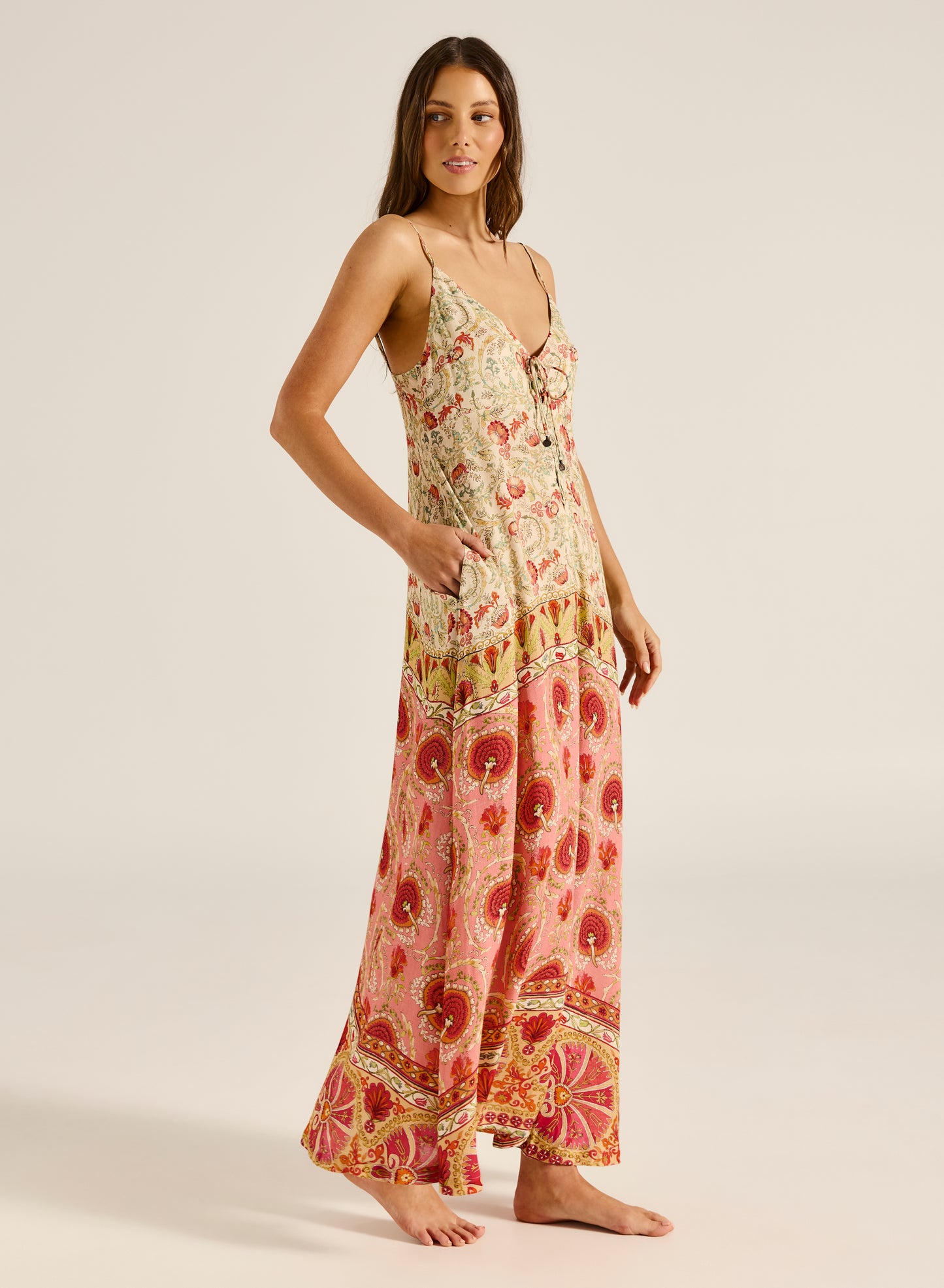 Ingrid Maxi Dress - Rosa Floral