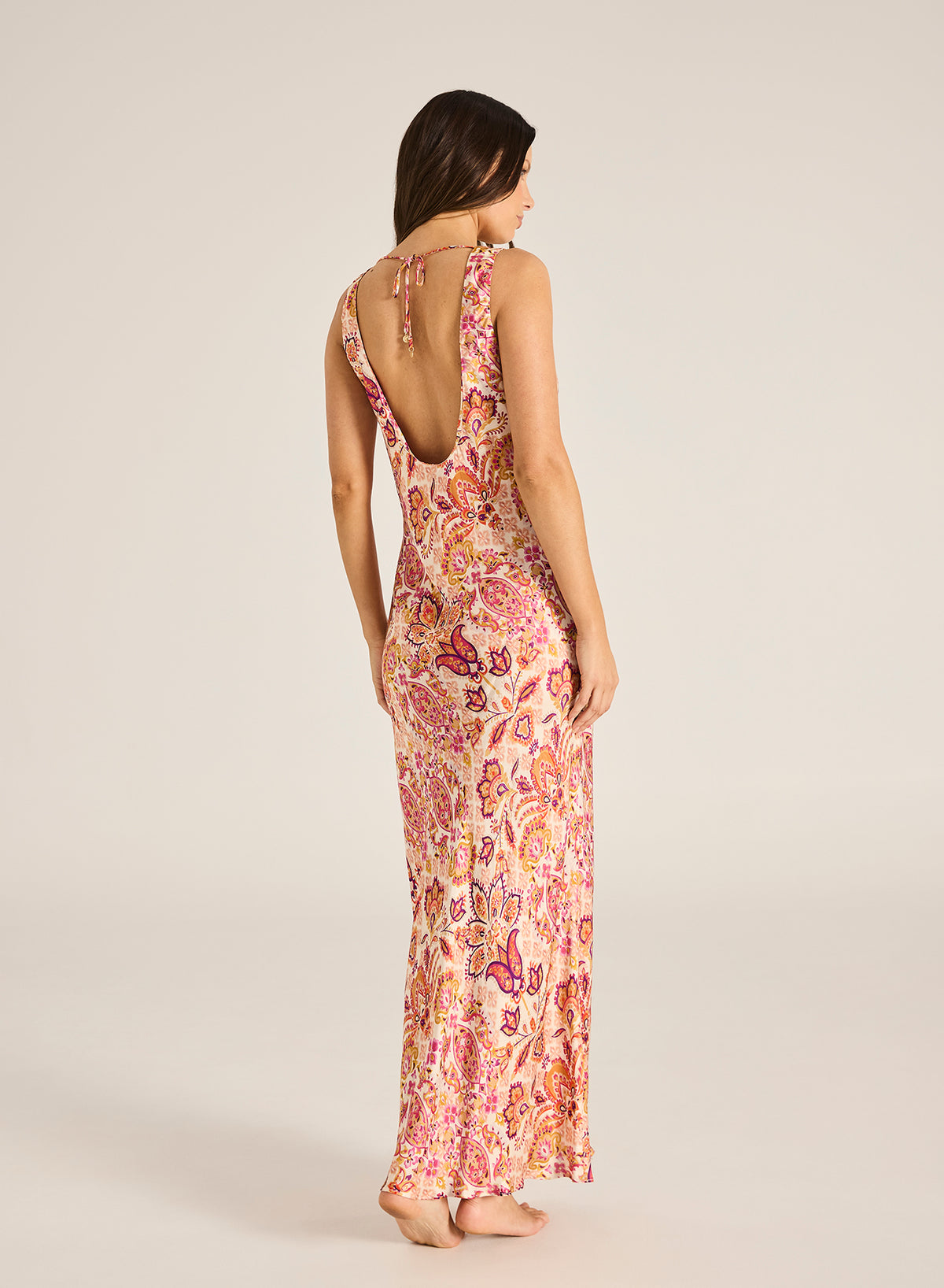 Sundara Magnolia Maxi Dress - Sangria