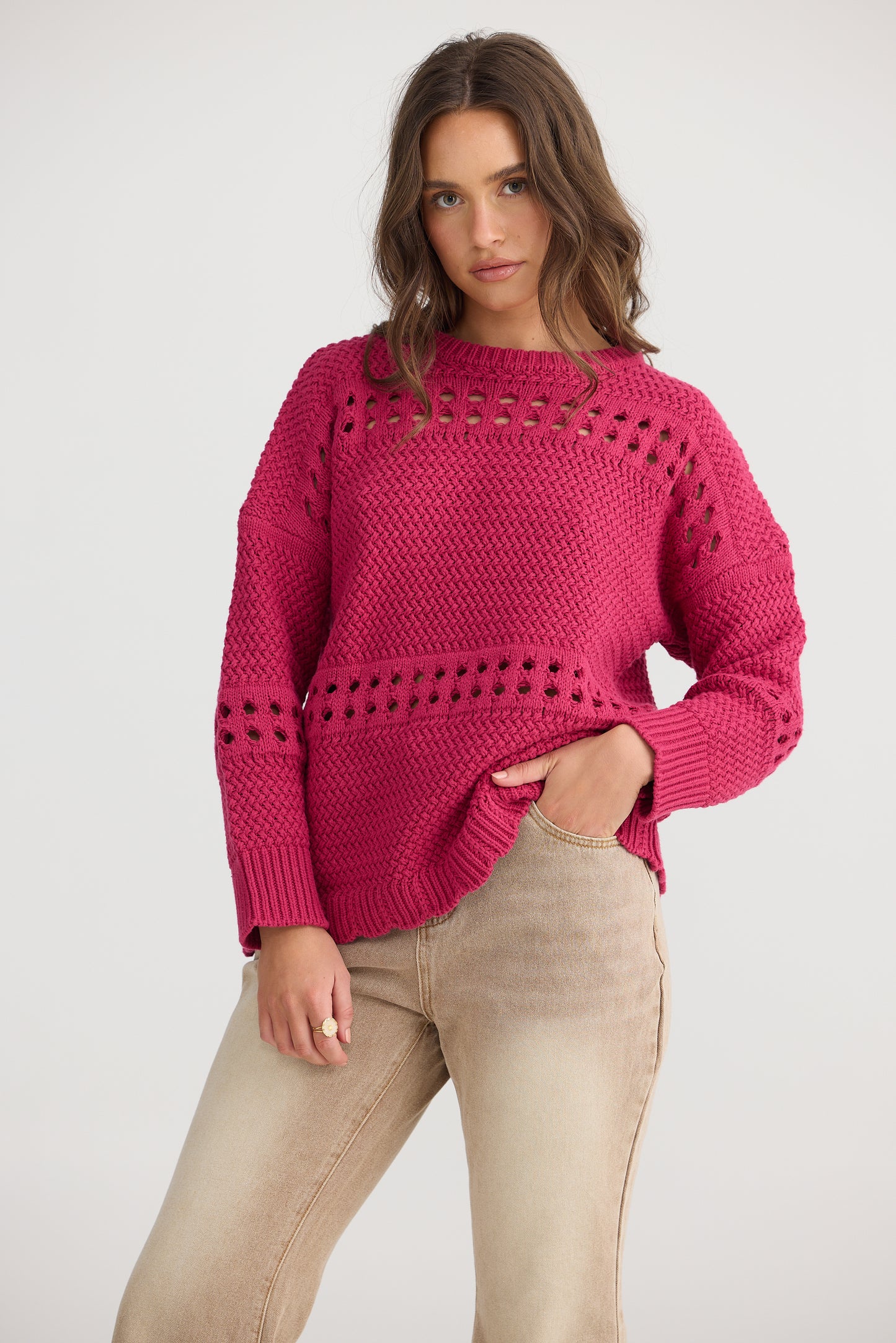 Tanner Knit - Rose(Copy)