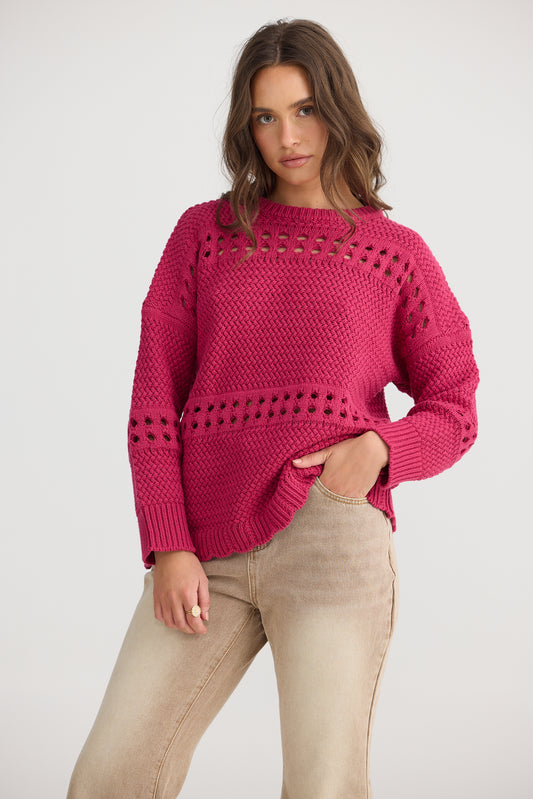 Tanner Knit - Rose(Copy)