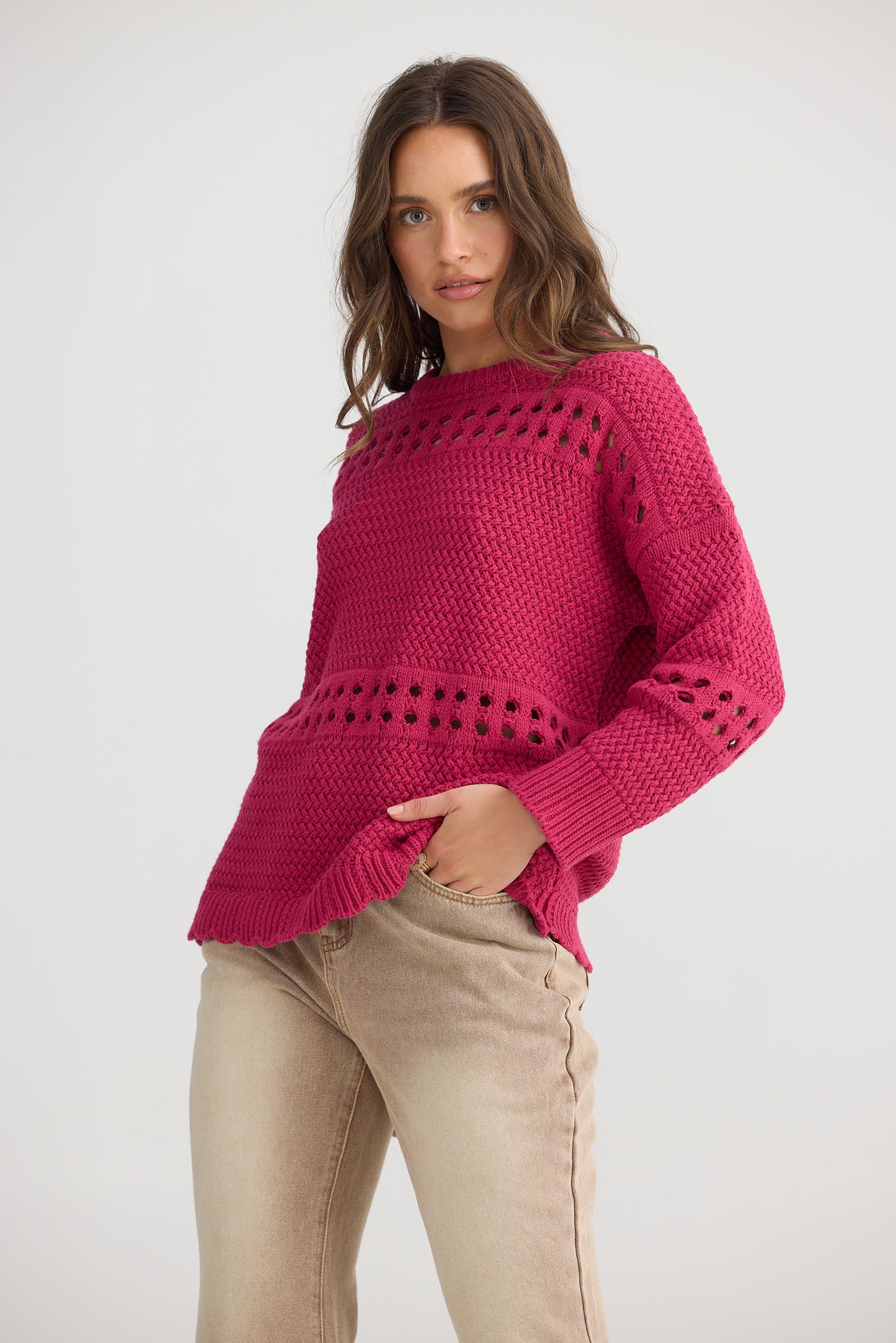 Tanner Knit - Rose(Copy)