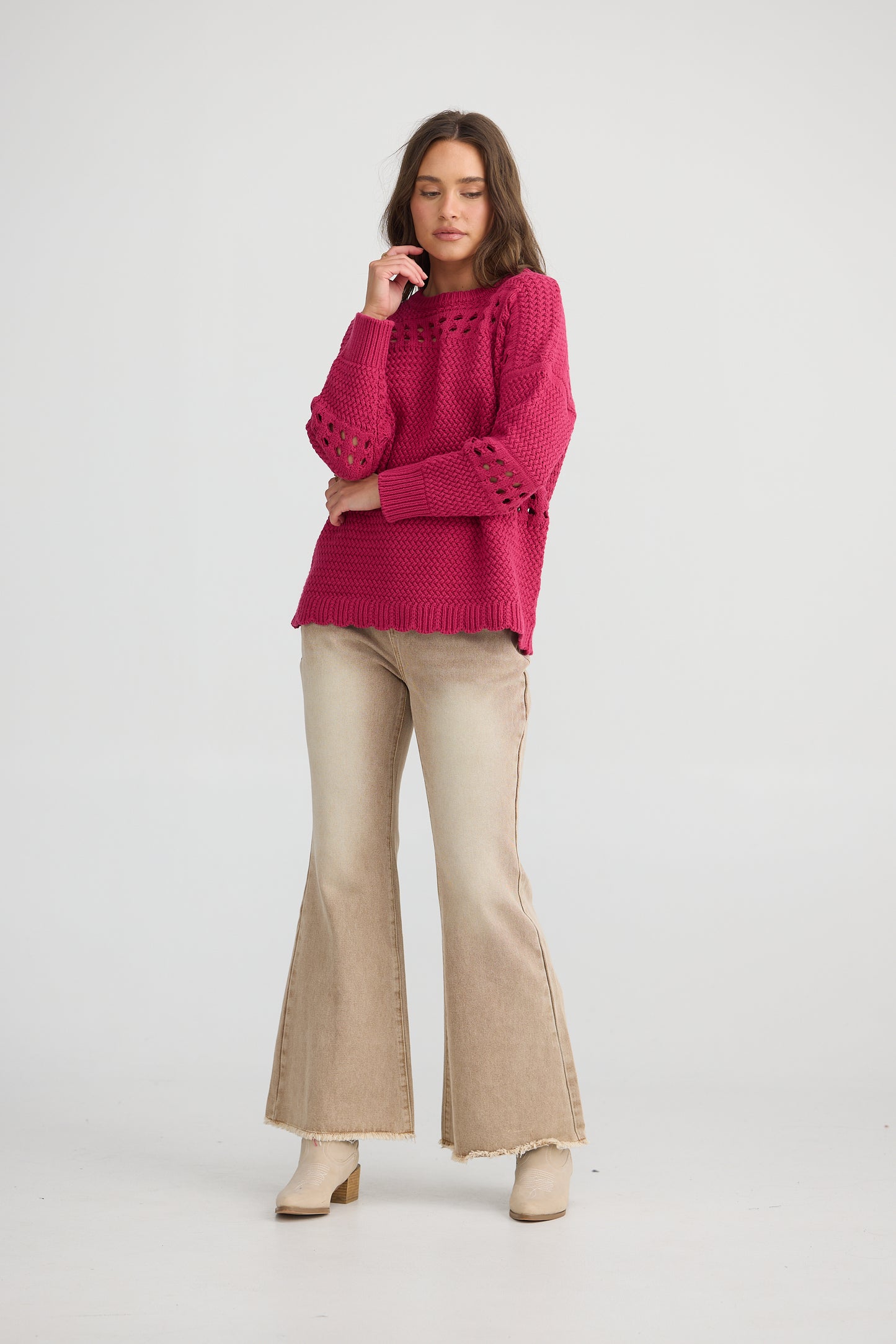 Tanner Knit - Rose(Copy)