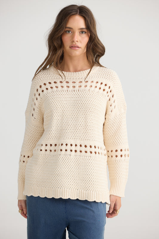 Tanner Knit - Vanilla