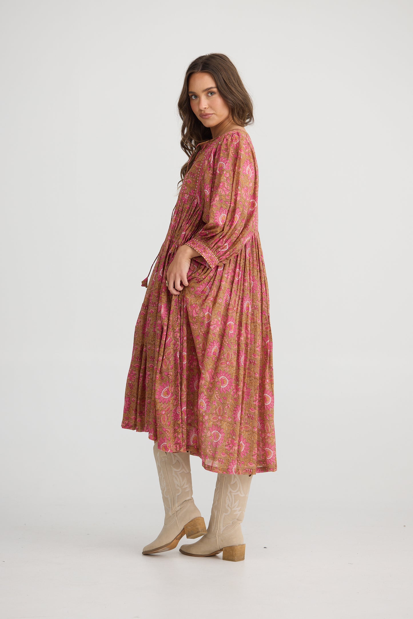 Wisteria Dress - Autumn Spritz