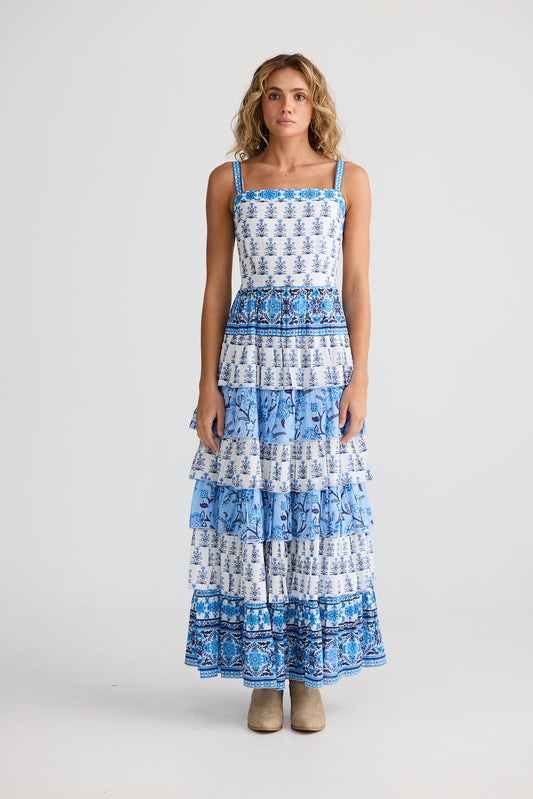 Paloma Dress - Blueberry Fields