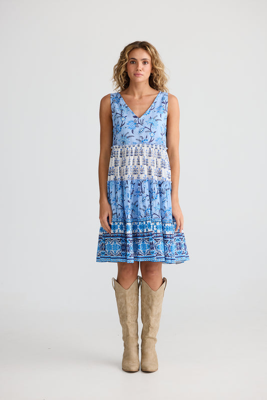 Lucky Charm Dress - Blueberry Fields