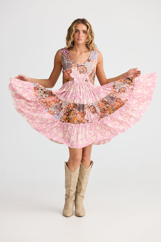 Lucky Charm Dress - Dream Weaver W Meadow Muse
