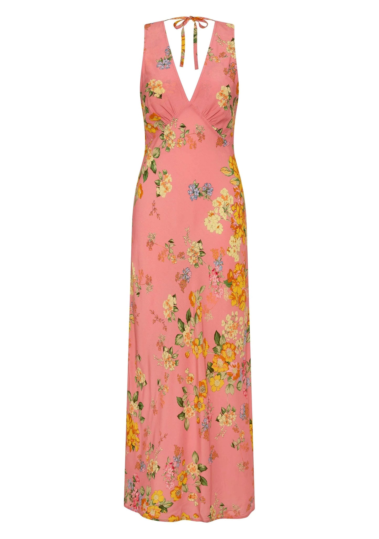 Lara Maxi Dress - Pink Azalea