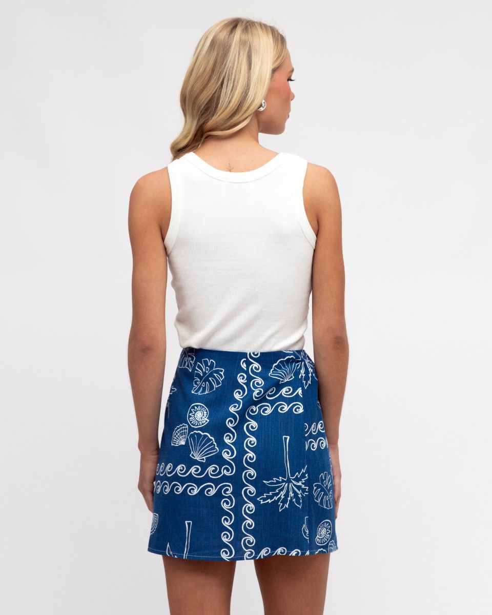 Paper Heart Skirt - Brasilia