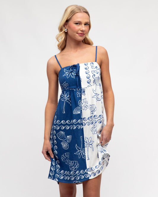 Paper Heart Mini Dress - Brasilia