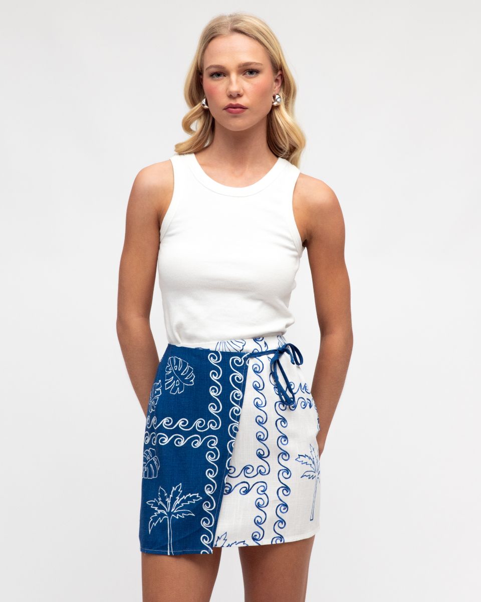 Paper Heart Skirt - Brasilia