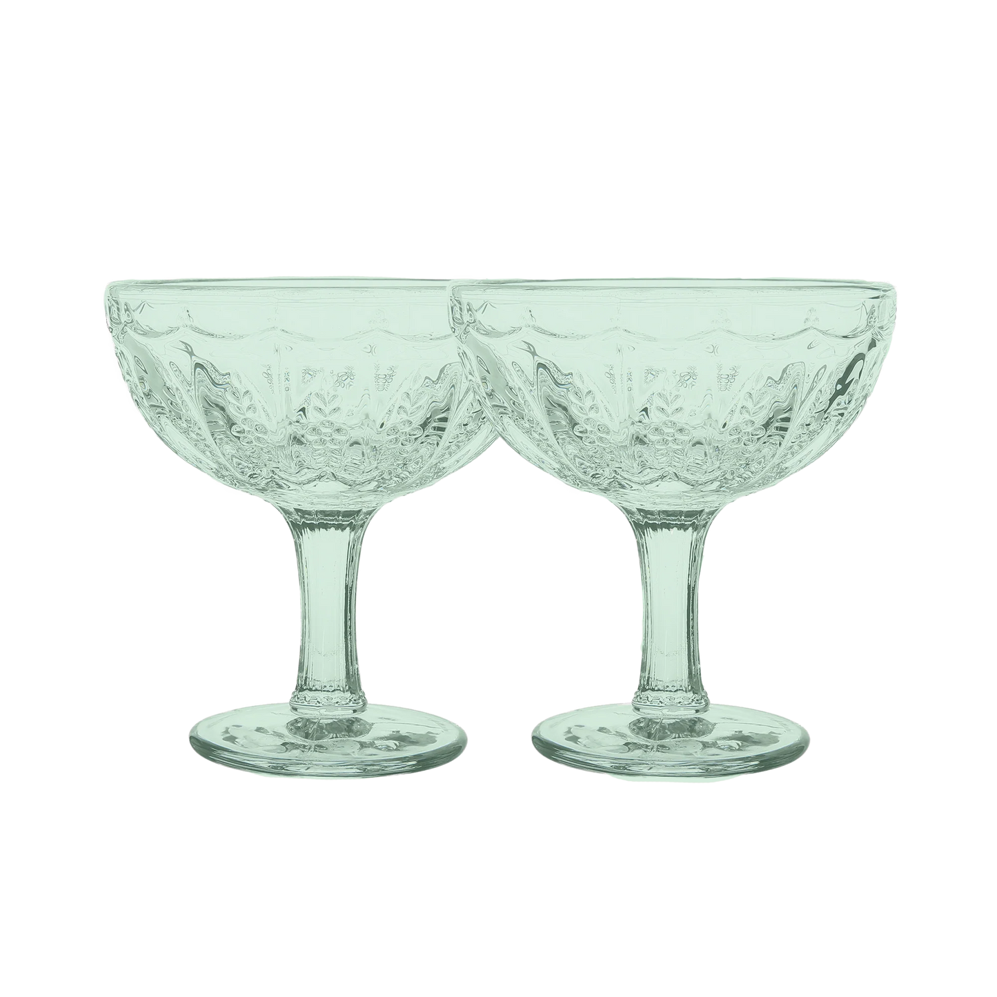 Margarita Glass Set of 2 - Peppermint